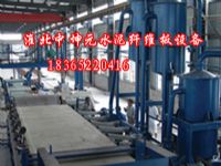 供應中坤元全自動大型纖維水泥板成套生產(chǎn)線