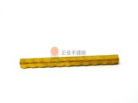 鈦金不銹鋼裝飾管 采用機(jī)壓工藝